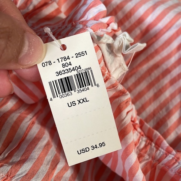 NWT aerie woven tie shoulder tank top - Picture 8 of 12